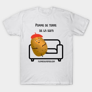 Paris Couch Potato T-Shirt